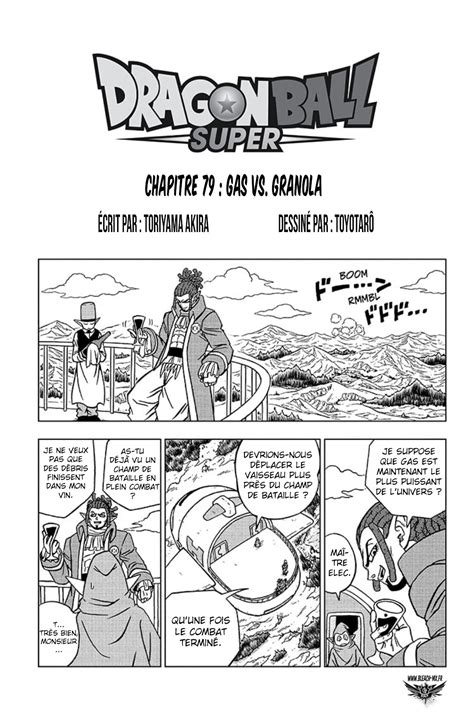 Dragon Ball Super Chapitre 79 Dragon Ball Super Scan 79 VF - Manga Versus